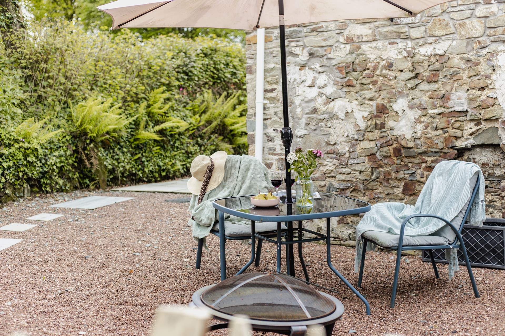 The perfect spot to stop and relax.