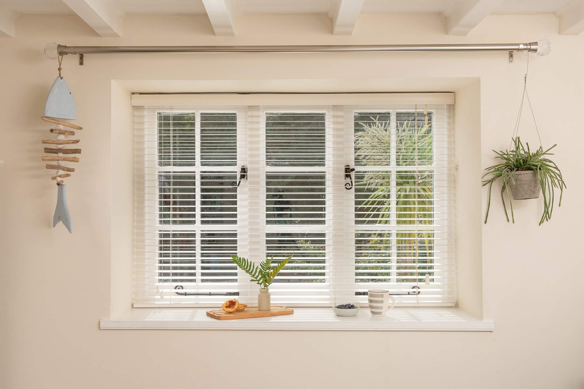 Lovely shutters at the window.