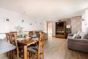 Looking towards the sitting/dining area.