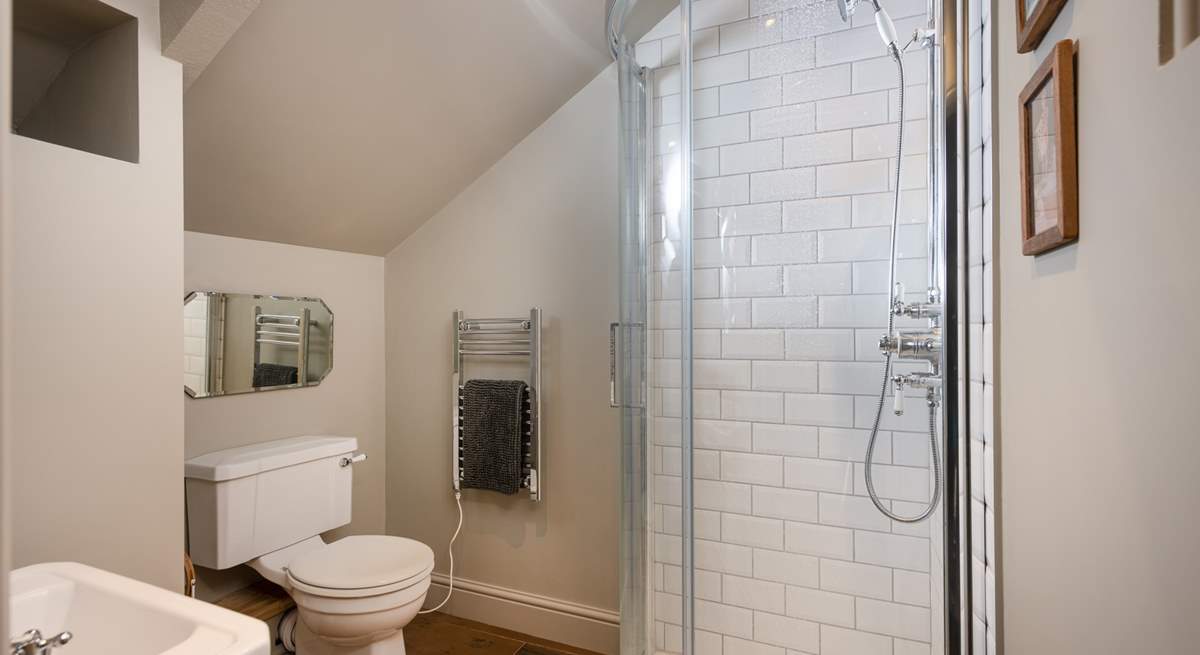 You have a handy shower-room (reached via two steps) with a refreshing shower ideal after a busy day of exploring. 