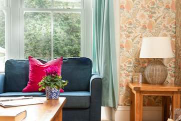 Sink into the squishy sofas.