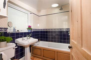 Enjoy a relaxing soak after a day out walking the coast path...