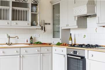 Modern design combines with traditional features.
