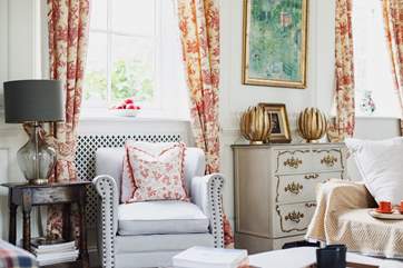 Effortless charm with traditional features throughout.