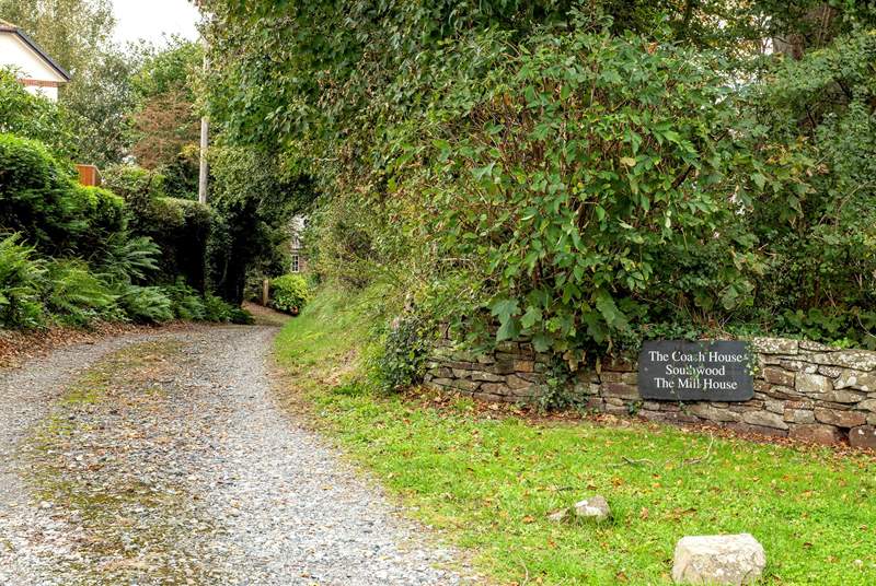 Pull off the village road and head down to The Mill House.