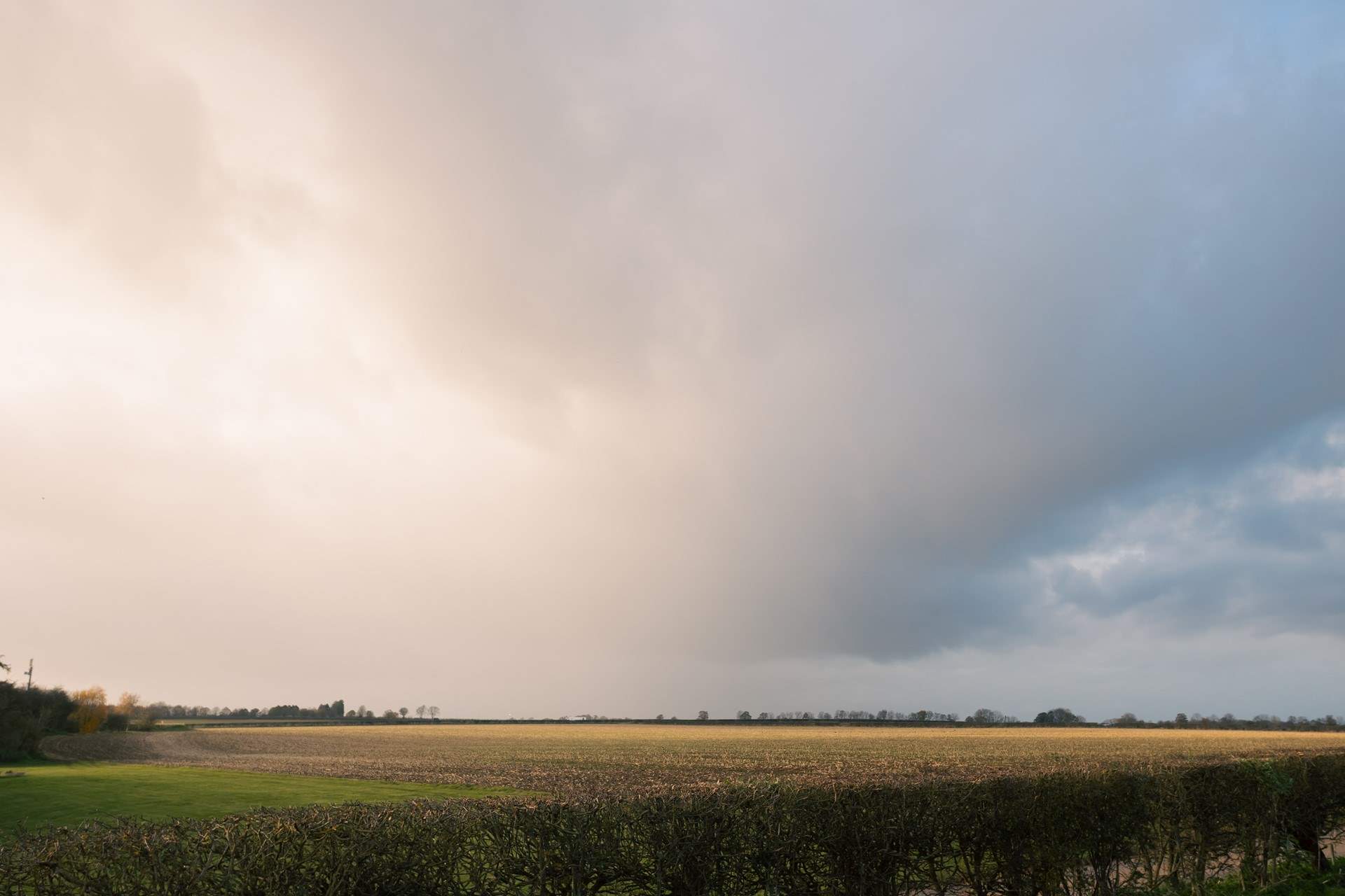 The wide open spaces of Lincolnshire.