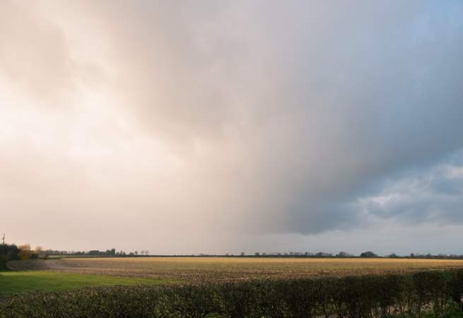 The wide open spaces of Lincolnshire.