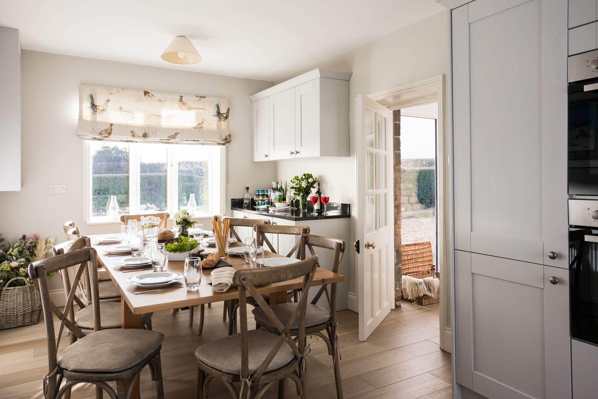 Gather the whole family around the table to chat about the adventures of the day.