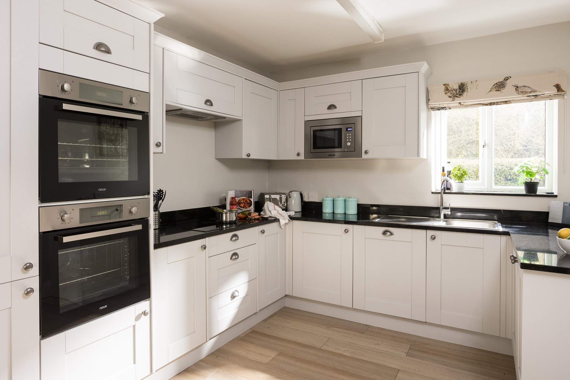 You will find all the equipment you need to whip up a feast.