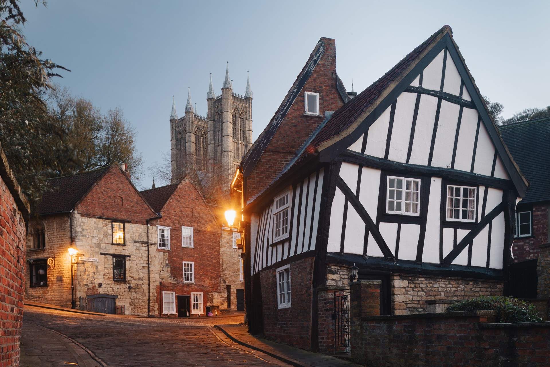 Lincoln is full of historic houses.