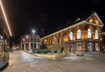 The original corn exchange building, now great for shopping.