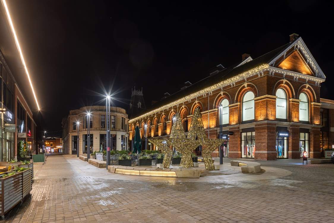 The original corn exchange building, now great for shopping.