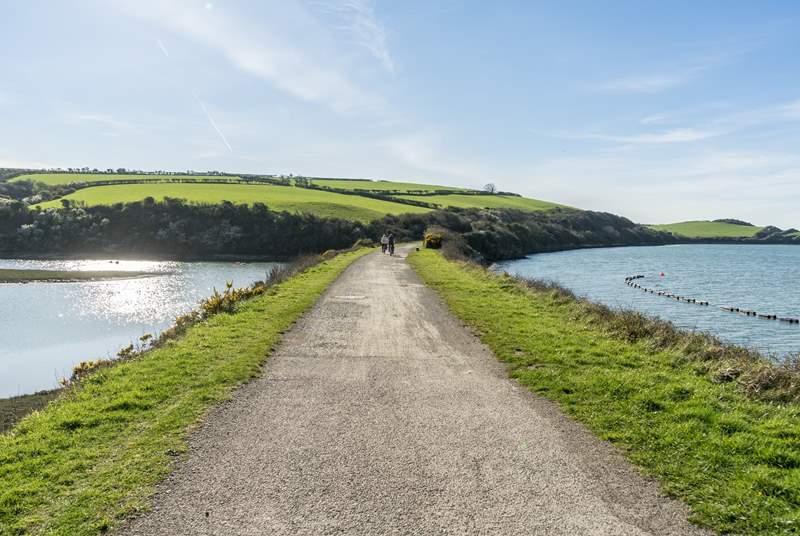 If you  are feeling energetic, why not cycle to Padstow from Wadebridge. This is the Camel Trail a wonderful way to take in the scenery and work up an appetite! You can hire bikes from Wadebridge and Padstow. 