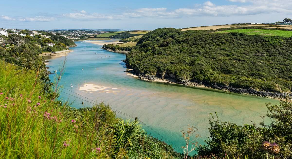 Pop into Newquay and take a stroll along the River Gannel a lovely way to spend an afternoon. 