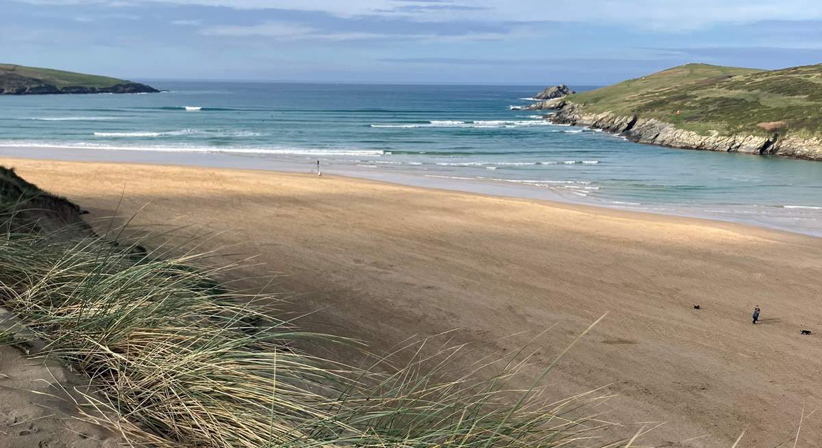 Crantock beach is just stunning. 