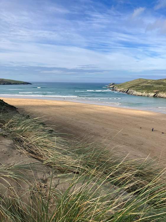 Crantock beach is just stunning.