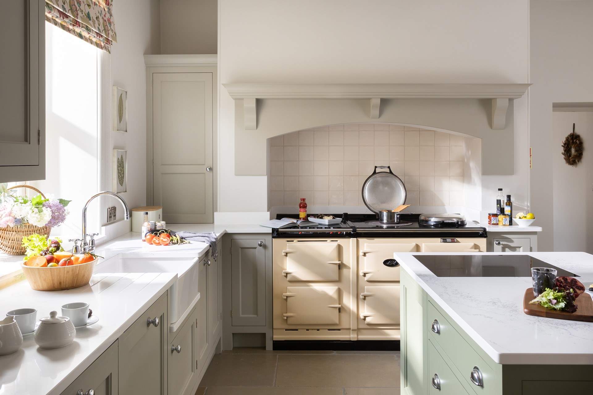 Rustle up a culinary feast in the super stylish kitchen.