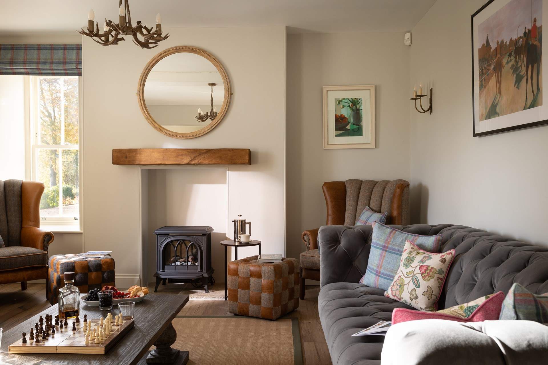 Put your feet up with a coffee and a good book.