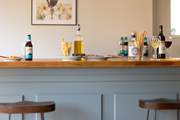 Celebrate in style in this fantastic games-room.