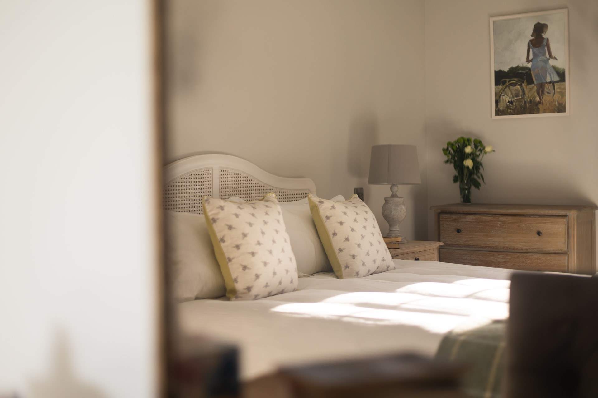 Look at the sun streaming in.