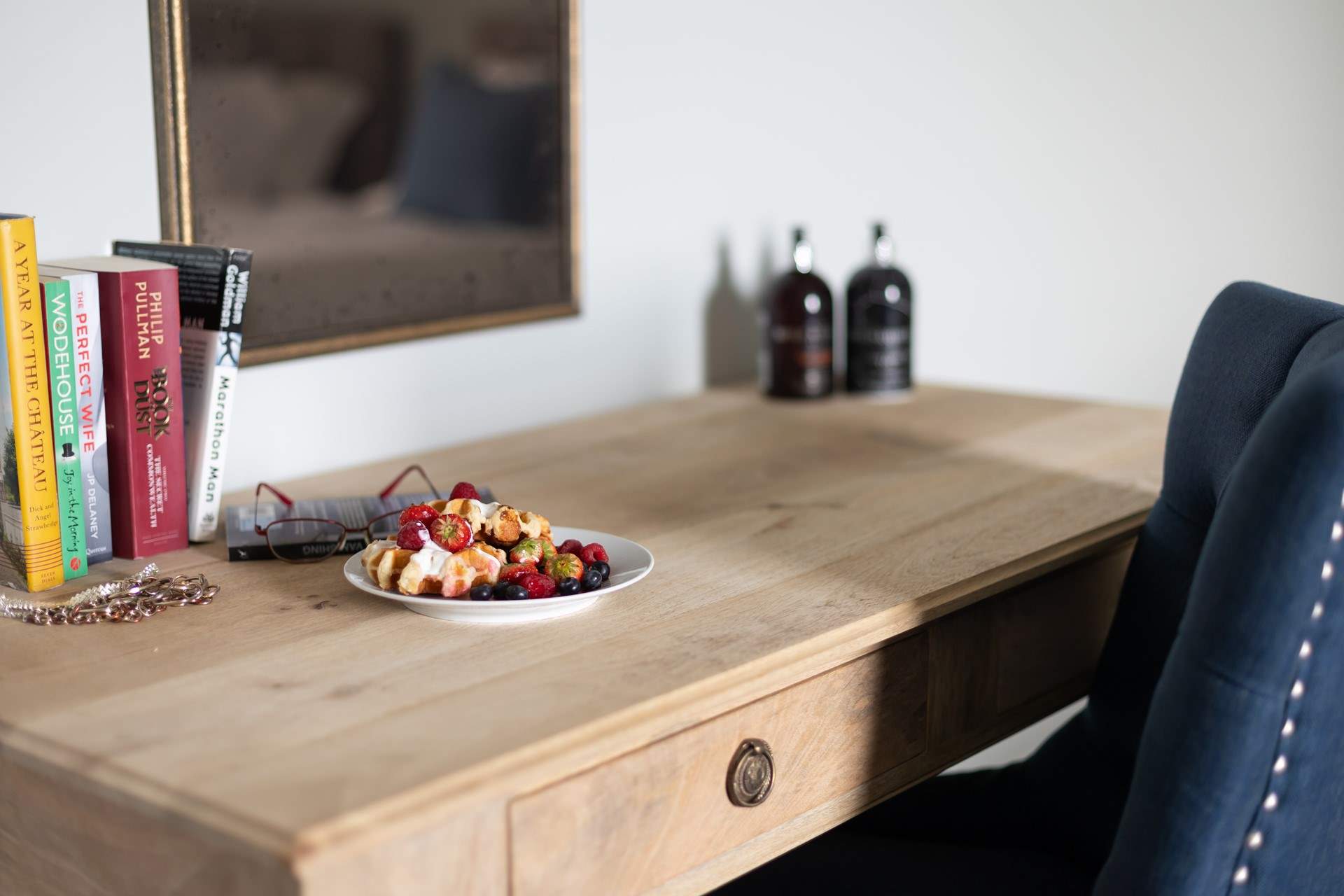 If you can't enjoy a decadent breakfast on holiday, when can you!