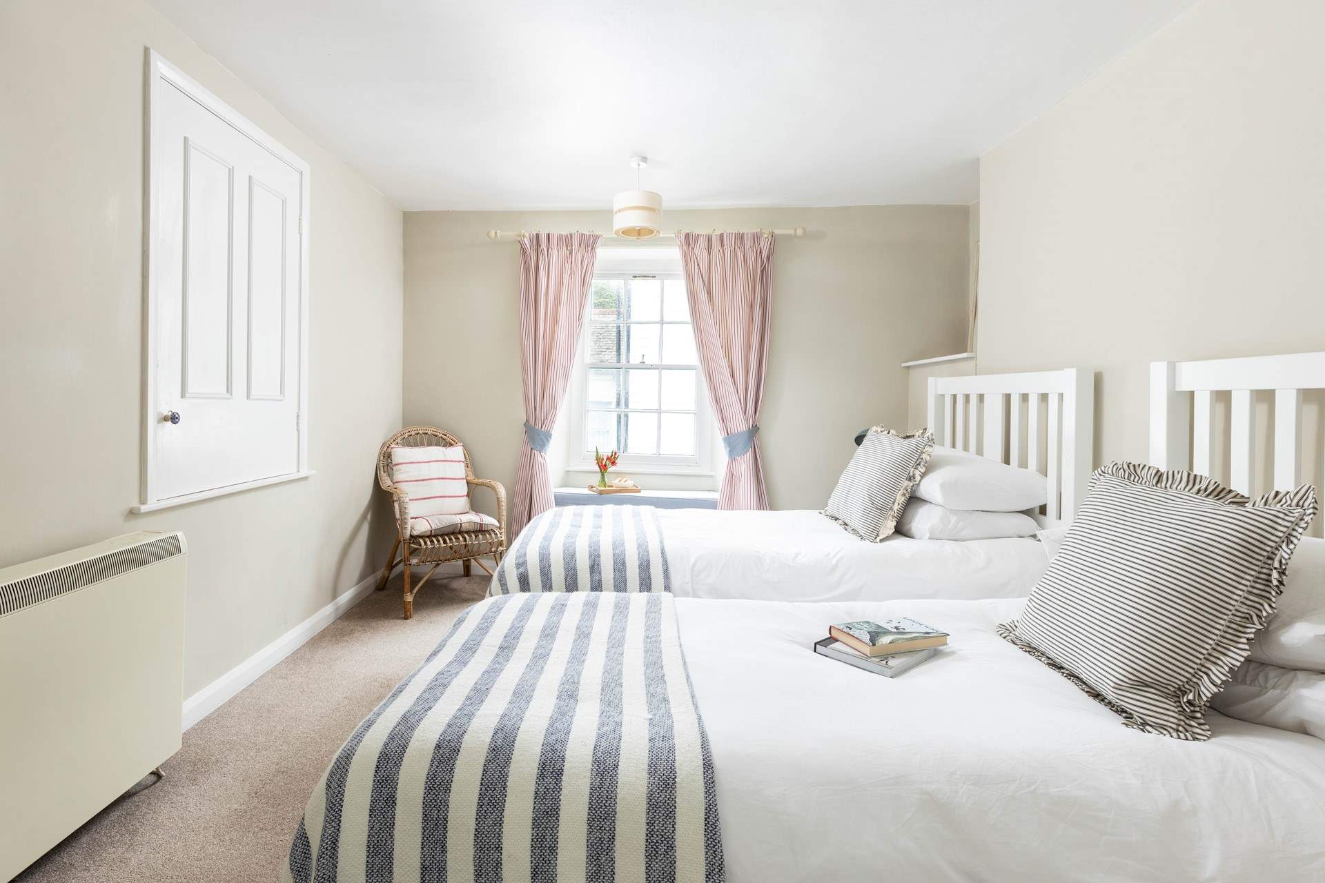 Light and airy with plenty of space for two. 