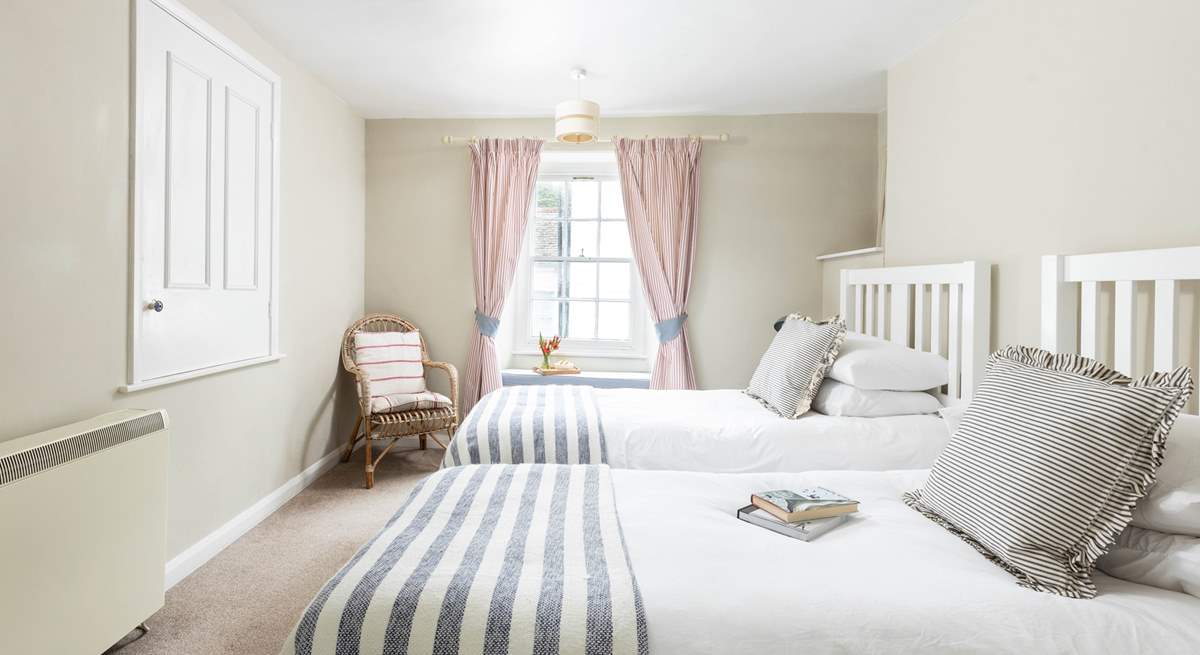 Light and airy with plenty of space for two. 