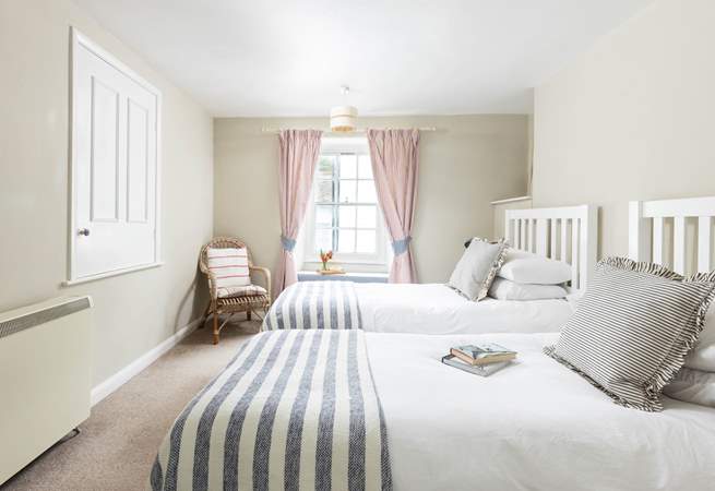 Light and airy with plenty of space for two. 