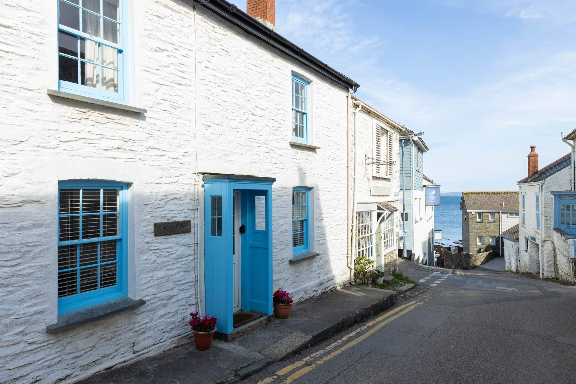 A short stroll to the sea. 