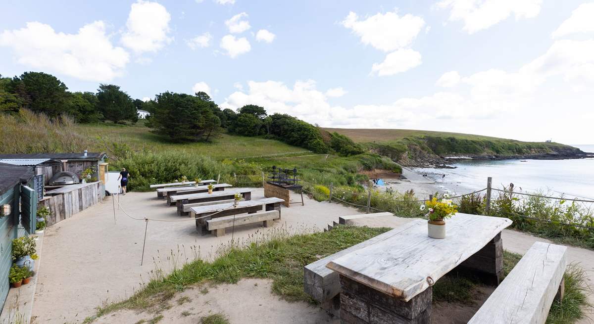 The Hidden Hut is a great place for a refreshment or a bite to eat. 