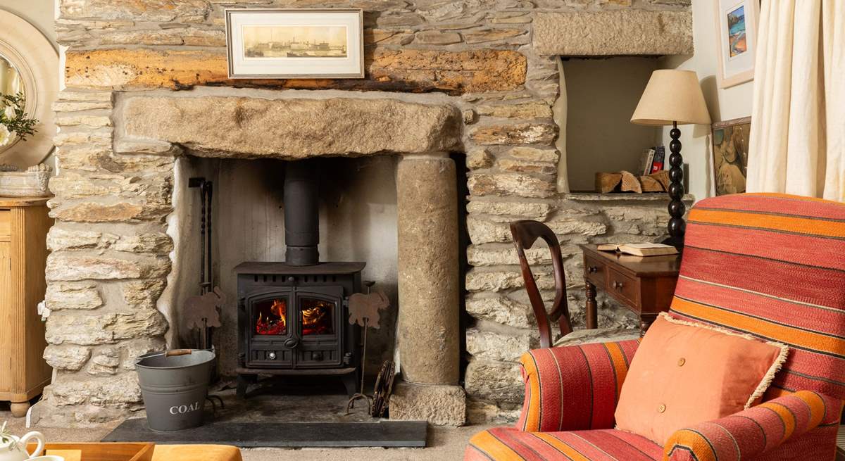 Cosy evenings in front of the fire. 