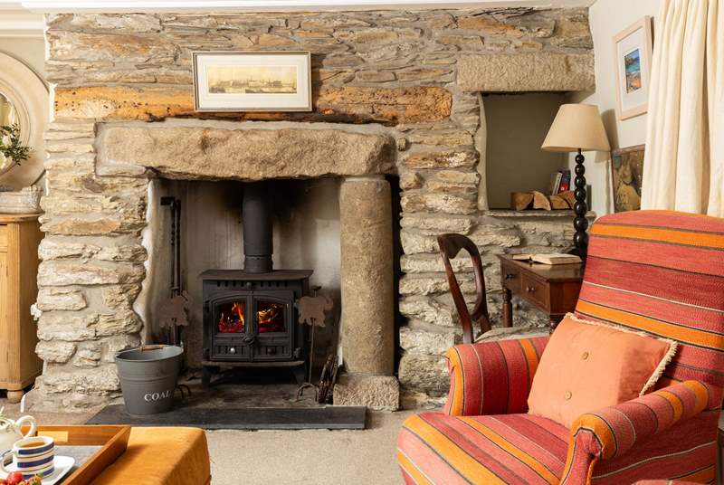 Cosy evenings in front of the fire. 