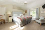 Bedroom 1 has a super-king double bed.