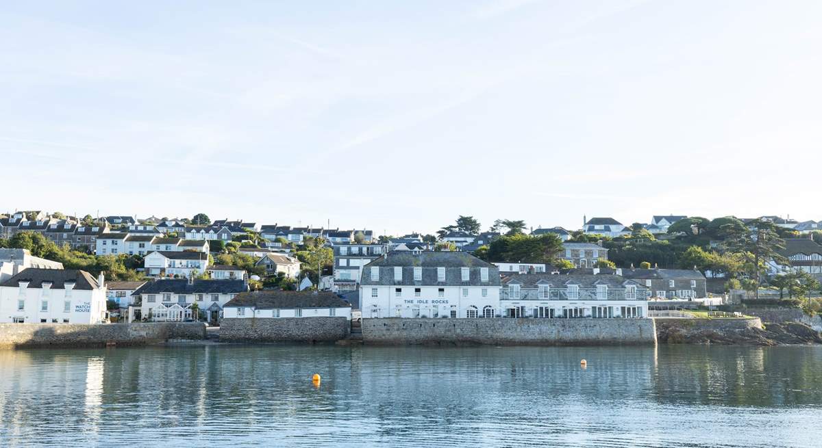 The beautiful seaside town of St Mawes. 