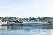 The beautiful seaside town of St Mawes.