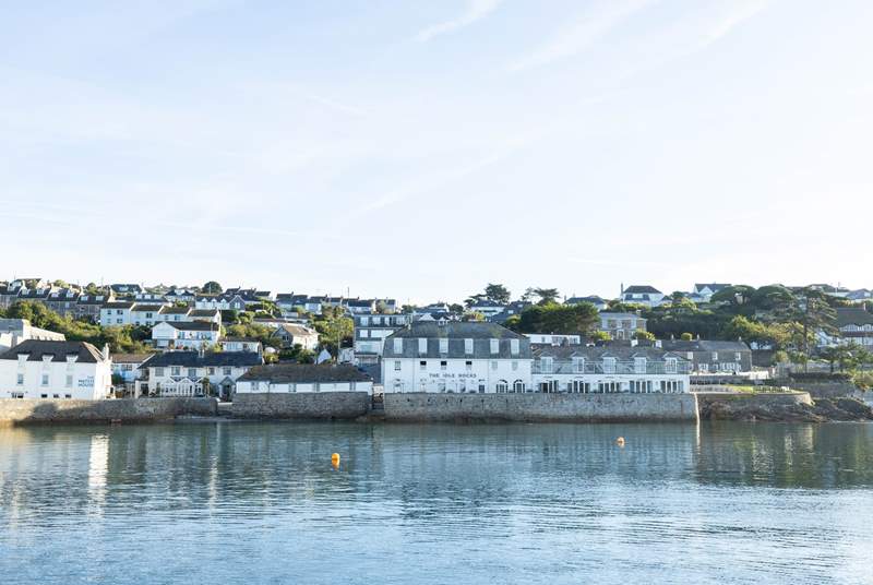 The beautiful seaside town of St Mawes. 