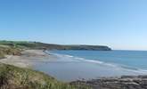 Enjoy an early morning walk on Pendower beach, it's a seven minute drive away.  - Thumbnail Image