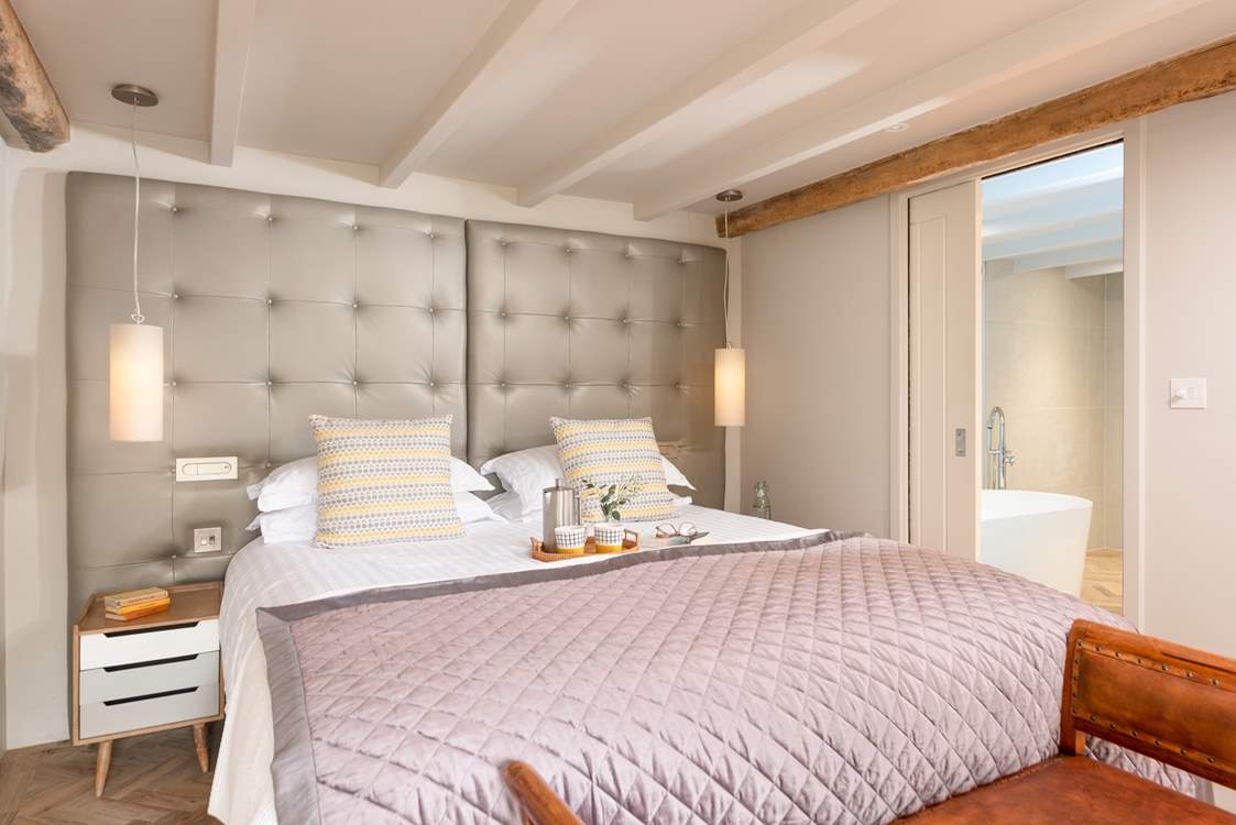 Luxury linens await.