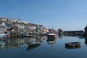 The quaint harbour of Mevagissey.
