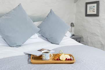 Breakfast in bed, yes please.