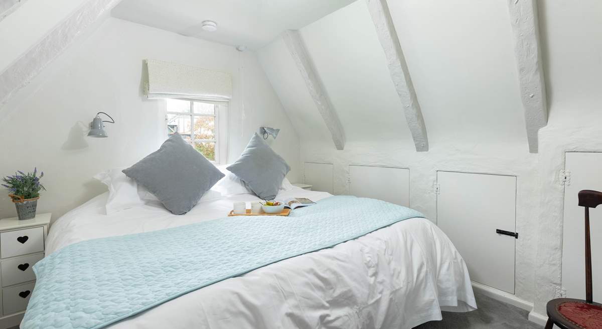 Bedroom 2 boasts a gorgeous 'zip and link' bed, which can be made into a super-king or twin.