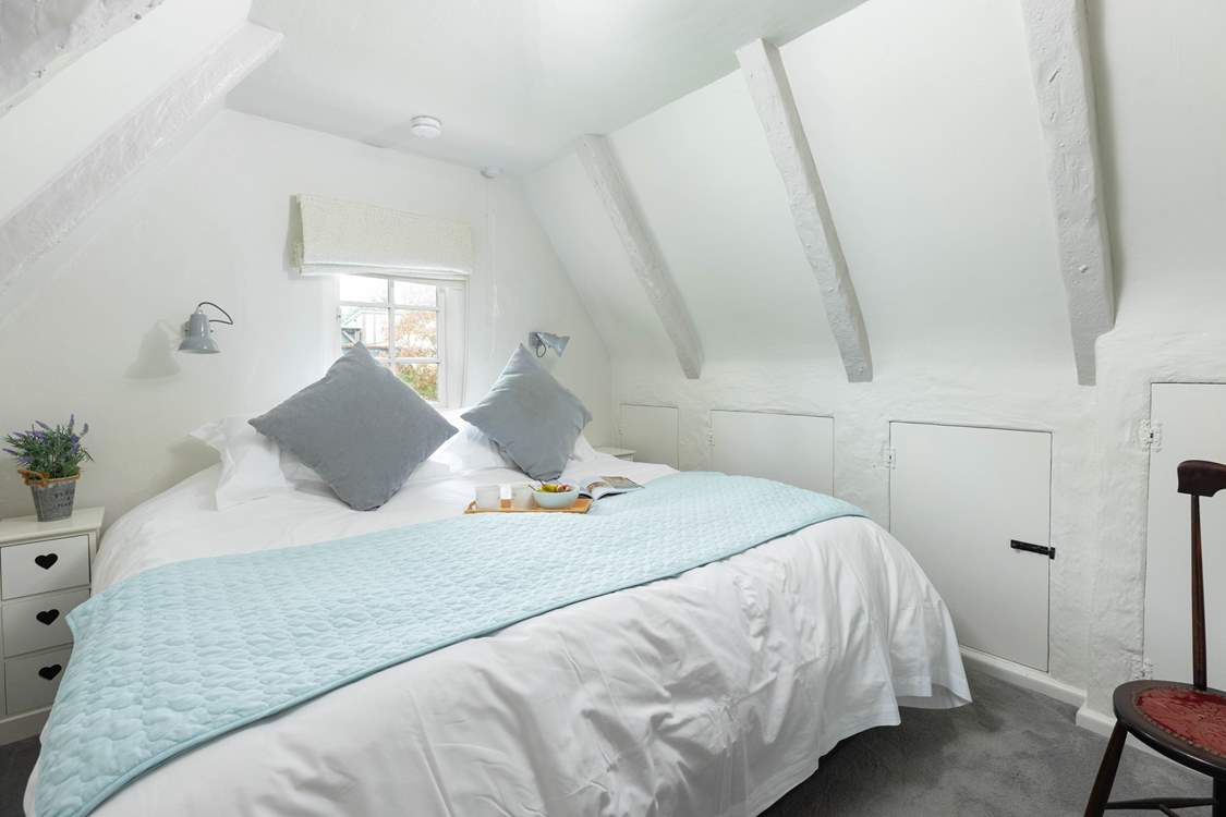 Bedroom 2 boasts a gorgeous 'zip and link' bed, which can be made into a super-king or twin.