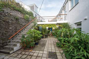Enter Careema by walking up the staircase on the left-hand side and across the bridge to the front door.