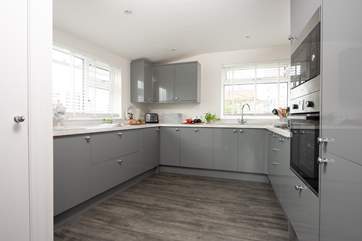 A spacious kitchen to cook up a feast.