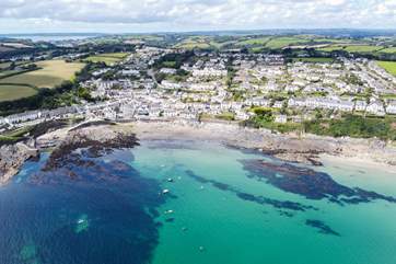 The fishing village of Portscatho is worth a visit.