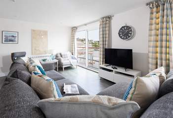 Lovely furnishings for a comfortable seat after a day exploring. 