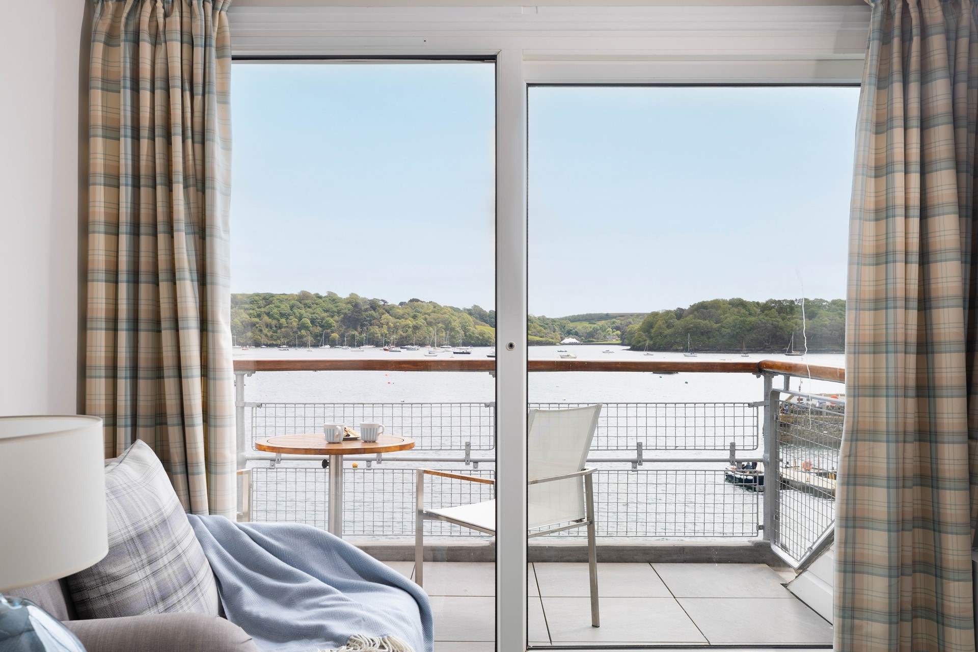 Beautiful views from inside and out. 