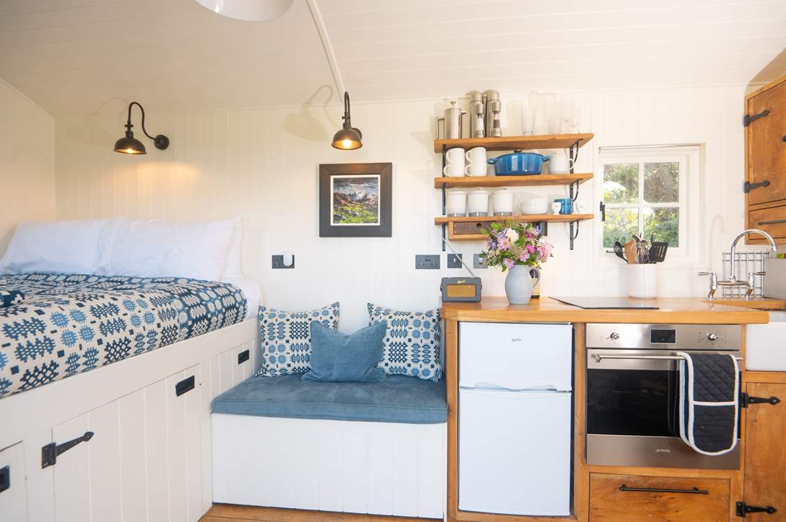 With a cosy reading nook for slow mornings.