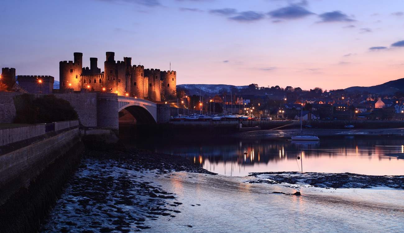 Conwy Castle is utterly magical.