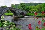 Picture-perfect Llanrwst is well worth a visit. 